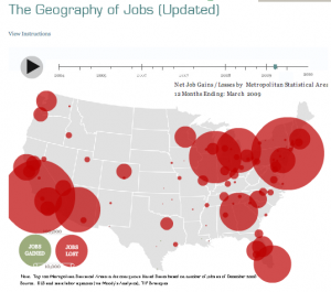 Geography of Jobs 2004-2010